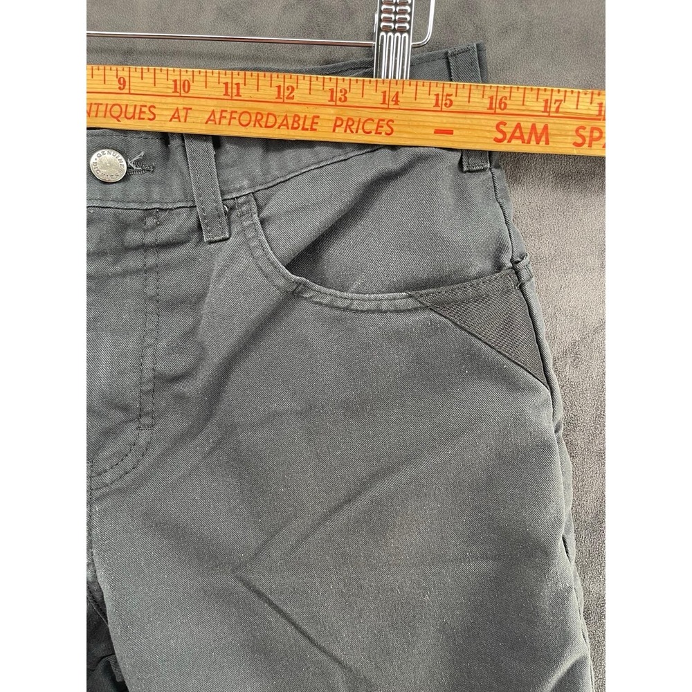 VTG Dickies Men's Black Work Shorts Size 32 Relaxed Fit Skate Workwear - Picture 5 of 7
